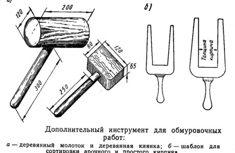 Краткая характеристика инструмента для кладки кирпича